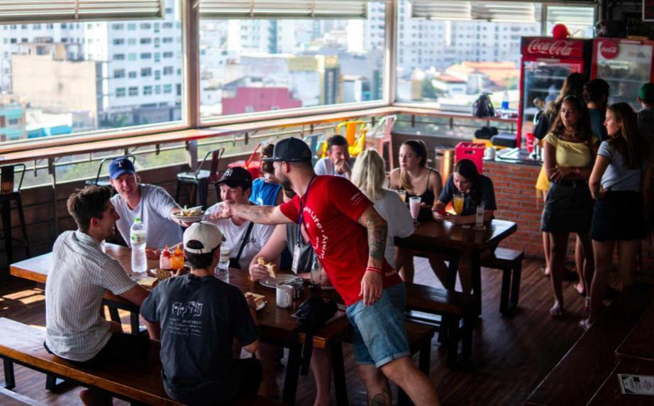 Vietnam Backpacker Hostels - Saigon Cidade de Ho Chi Minh Exterior foto